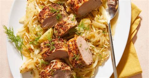 Slow Cooker Pork Tenderloin With Sauerkraut And Apples Recipe Yummly