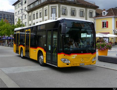 Postauto Mercedes Citaro JU 46213 Unterwegs In Delemont Am 20 09 2021