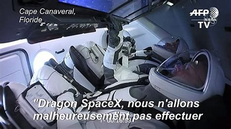 Le Lancement Du Vol Habité De Spacex Reporté à Samedi à Cause Du