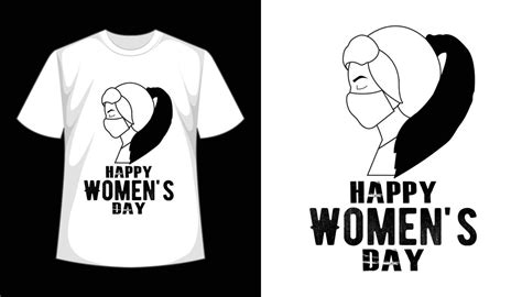 8th March Happy Womens Day Vector T Shirt Design 6331283 Vector Art