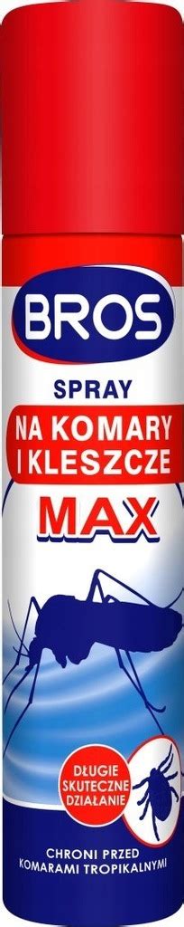 Spray Na Komary I Kleszcze MAX 90ml BROS 11979373431 Oficjalne