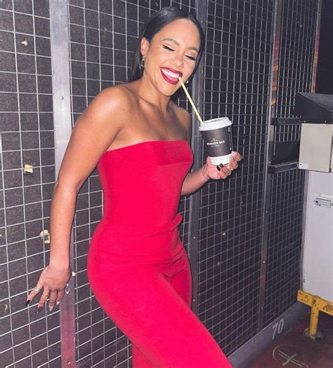 Alex Scott Commands Attention In Sizzling Figure Hugging Jumpsuit Hello