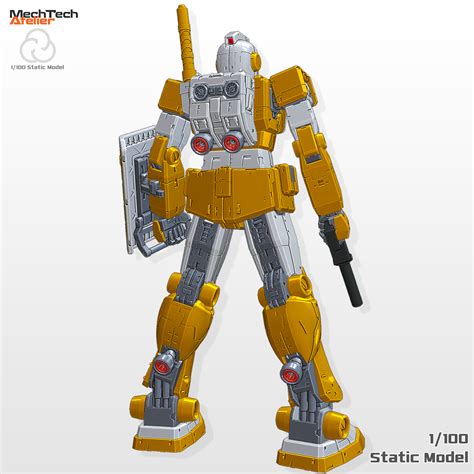 3d File Rgm 79l Gm Light Armor 🤖 ・3d Printing Template To Download・cults