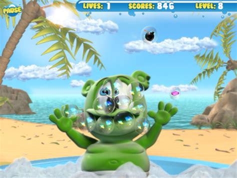 Free App Of The Day - Gummibär Bubble Up Game - iPad Kids