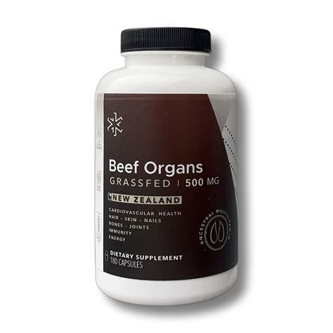 Grass Fed Beef Organs — Myo2meds