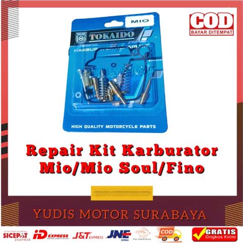 Jual Repair Kit Reparkit Karburator Mio Lama Sporty Mio Soul Fino Merk