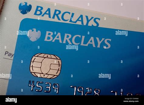 Barclays Debit Card And Cheque Book Stock Photo Royalty Free Image