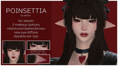 DT Poinsettia Elezen Sculpt The Glamour Dresser Final Fantasy