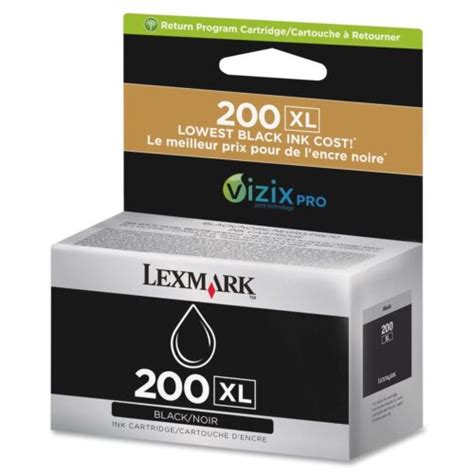 Genuine Oem Lexmark 200 Xl Black Ink Cartridge For Pro 4000c 5000 5500