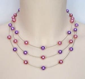 Collier Mariage Rose Et Violet Blog Beabijoux