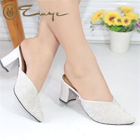 Jual DISCOUNT Emye Sepatu Sandal Pesta Pengantin Wedding Shoes