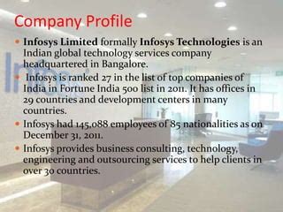 Infosys training design | PPT