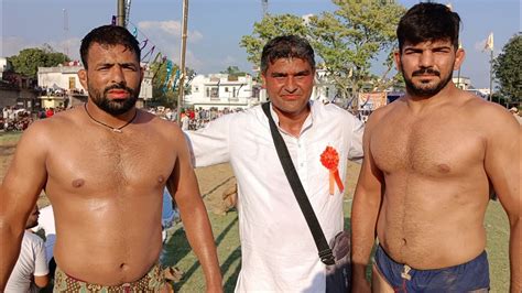 Muneer Jammu Vs Robin Haryana Kushti Dangal Mahanpur Kathua 17 06