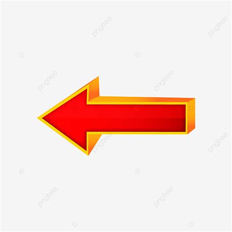 Arrows 3d Clipart Hd PNG, 3d Arrow Vector, Arrow, Left Arrow, Right ...