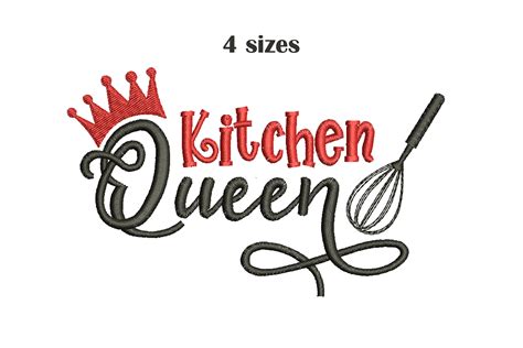 Kitchen Queen Creative Fabrica