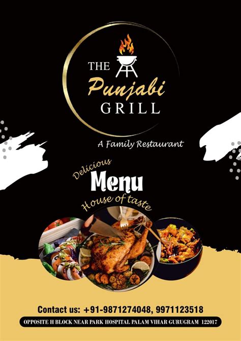 The Punjabi Grill Menu Menu For The Punjabi Grill Palam Vihar