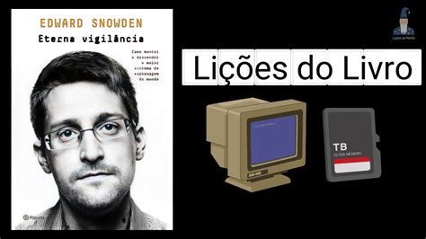 Livro Eterna Vigilância Edward Snowden YouTube