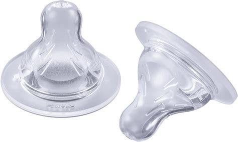 Mam Anatomic Dummy Silicone Quick And Thick Liquid Flow X Pack Of 2