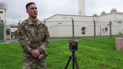 MWS M625 Remote Automated Weather Station At Kadena Air Base Okinawa