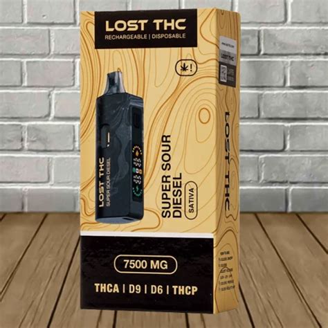 Lost Thc V2 Thca D9 D6 Thcp Disposable 7 5g Great Cbd Shop