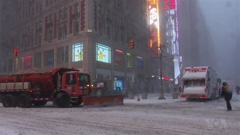 Winter Storm Hits Us East Coast With Record Low Temperatures