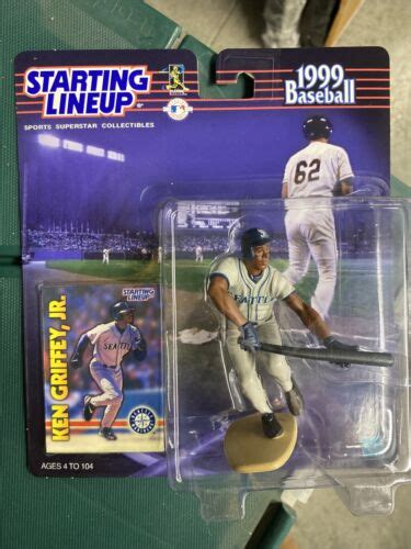 Starting Lineup Ken Griffey Jr Mlb Seattle Mariners Card New