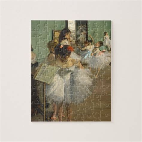 Degas Dance Class Ballet Dancers Jigsaw Puzzle Zazzle