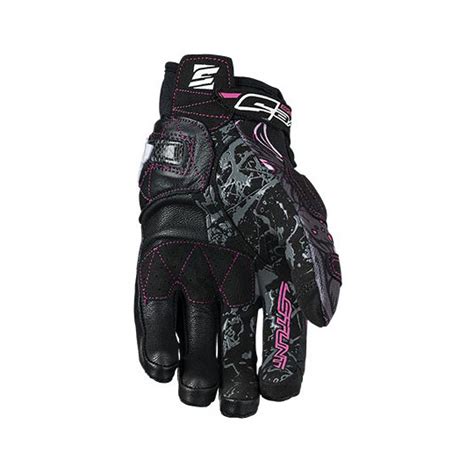 Five STUNT EVO REPLICA FLOWERS Women S Motorcycle Gloves Pink For Sale