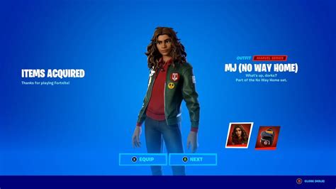 HOW TO GET MJ NO WAY HOME SKIN FOR FREE IN FORTNITE YouTube