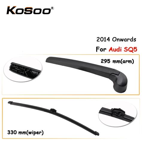 KOSOO Auto Rear Car Wiper Blade For AUDI SQ5 330mm 2014 Rear Window