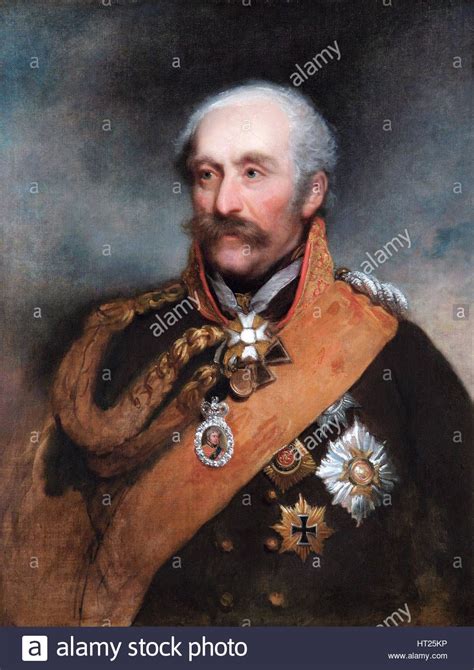 Download this stock image Portrait of Field Marshal Blücher Prussian