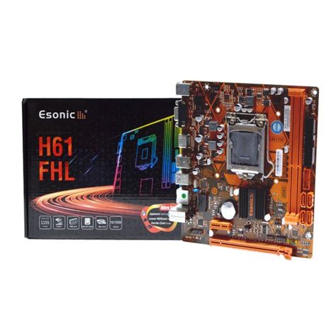 Esonic H61FHL 1333MHz DDR3 Soket 1155Pin mATX Anakart - Yaren Bilgisayarda