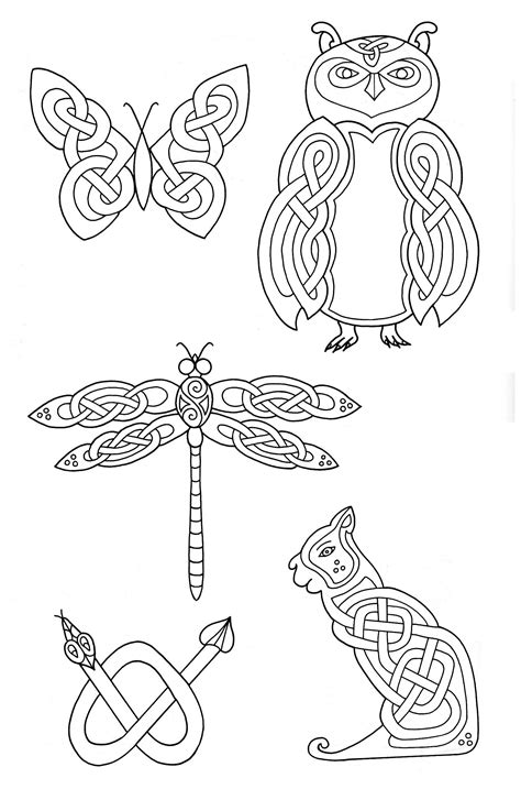 Celtic art - 48 - Celtic Art Coloring Pages for adults