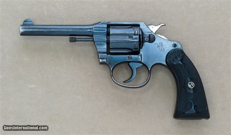 Sold Colt Police Positive Revolver Chambered In 32 New Police 1920 Manufactured