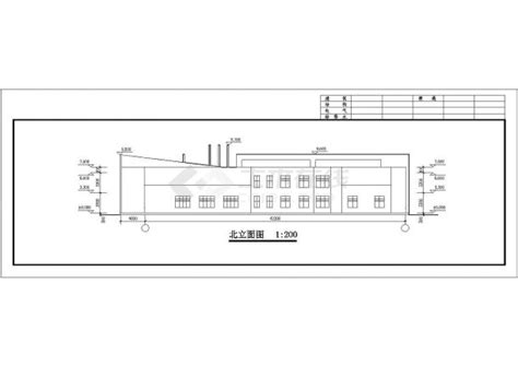 幼儿园六班建筑设计cad施工图纸幼儿园土木在线