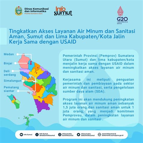 Tingkatkan Akses Layanan Air Minum Dan Sanitasi Aman Info Sumut