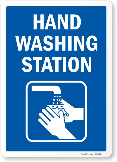 Hand Wash Sign