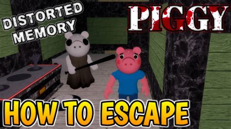 Roblox Piggy How To Escape Distorted Memory Youtube