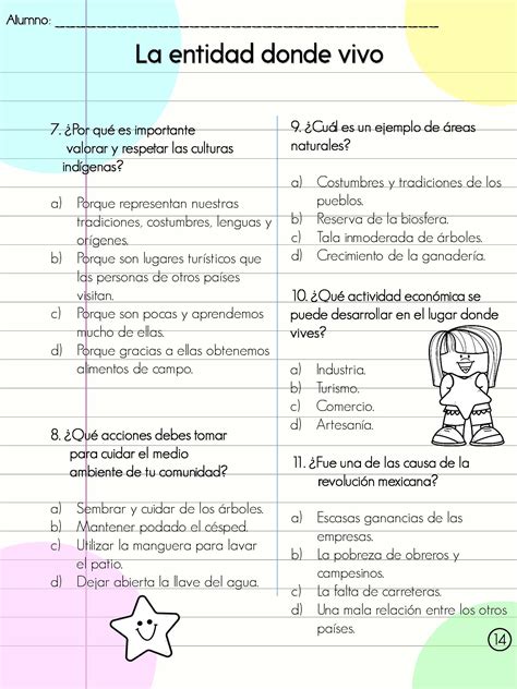 EXAMEN DIAGNÓSTICO 2022 2023 Página 60 Imagenes Educativas