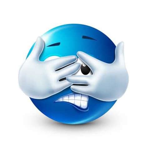 Blue Emoji Meme Discover more interesting Blue, Emoji, Emotions, Face ...