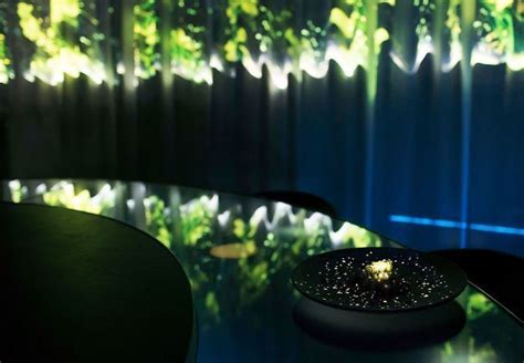 Combine Art X Food At Immersive Restaurant Tree By Naked Projection Mapping Digital Light