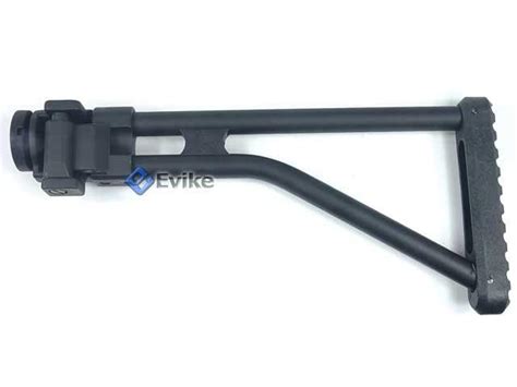 Steel Lr300 Style Skeleton Folding Stock For M4 M16 Series Airsoft