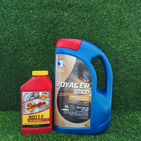 Jual Adnoc Voyager Gold 5w40 4 Liter Schaeffer Moly Ep 1 Pint 473ml