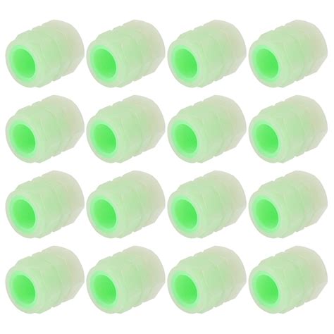 16 Pcs Car Tire Valves Stem Caps Tyre Rubber Air Nozzle Cover Tire Caps