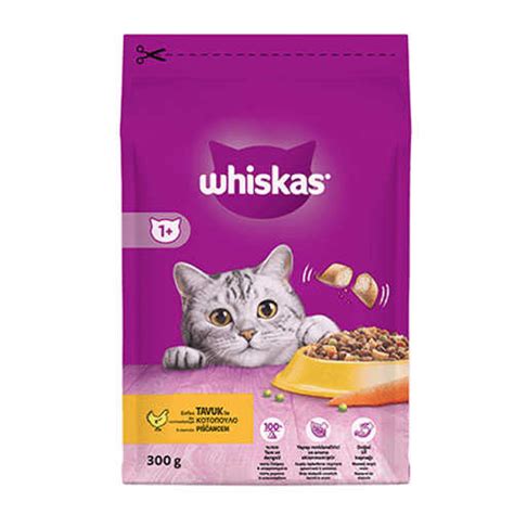 Whiskas Tavuklu ve Sebzeli Yetişkin Kedi Maması 300 Gr Pet İhtiyaç