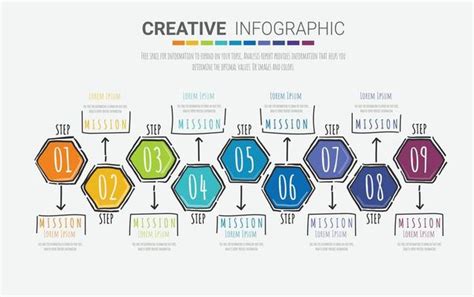 9 Circle Infographic Vector Art, Icons, and Graphics for Free Download