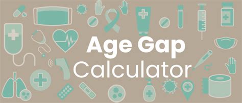 Age Gap Calculator