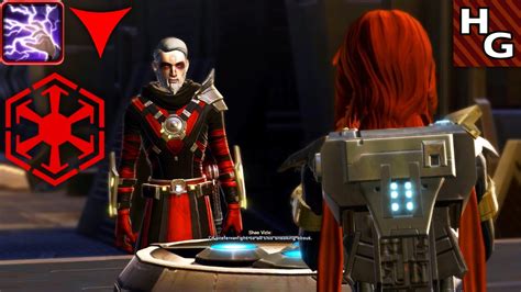 SWTOR Checking In With The Avenger Sith Inquisitor DS Male YouTube