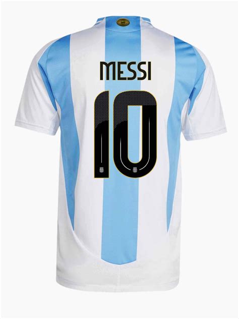 Argentina Home 2024 Copa America Messi Kit Premium Quality.
