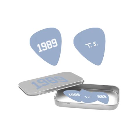 TAYLOR SWIFT 1989 COLLECTION MERCHANDISE '1989' GUITAR PICK SET